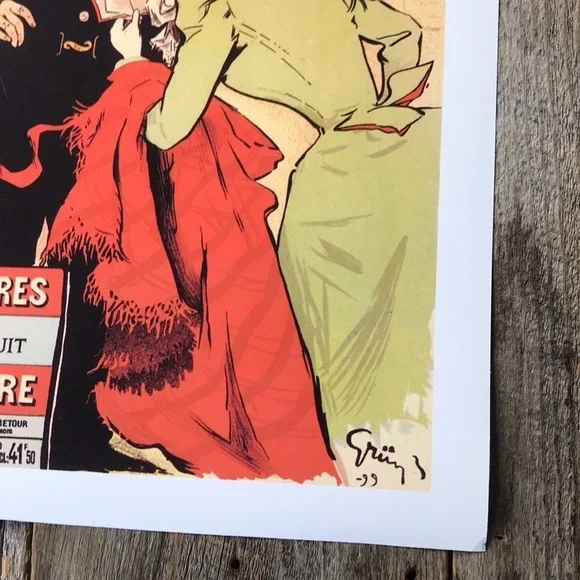 CF de l'Ouest Train Travel Advertising Vintage Poster - Picture 5 of 6